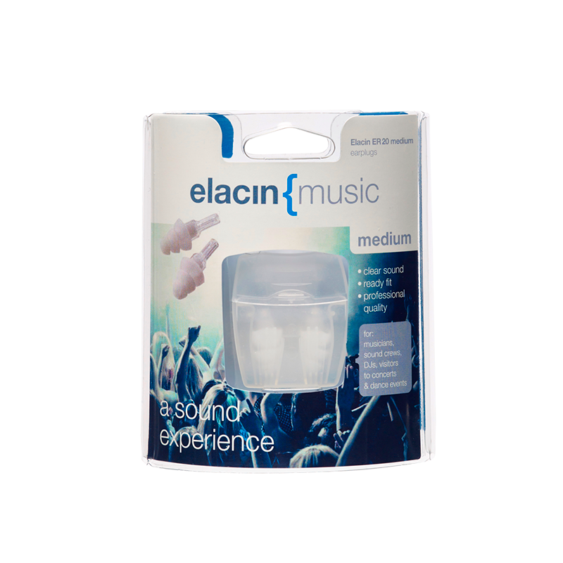 Elacin Music ER20 keskikokoiset kuulokkeet musiikin kuunteluun.