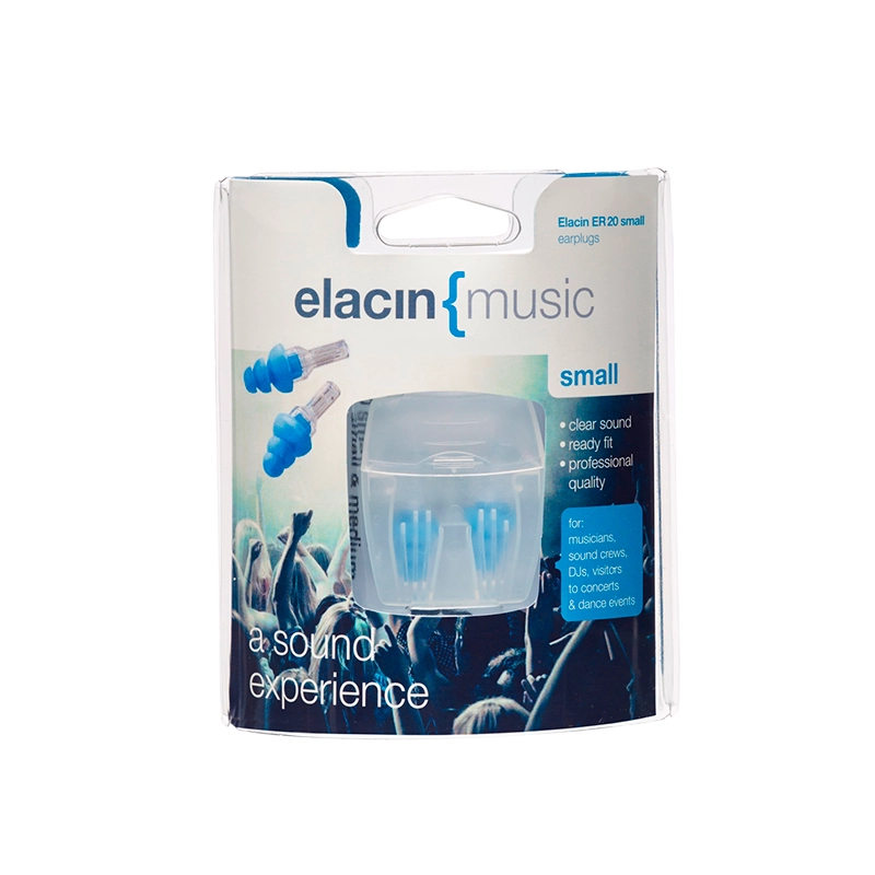 Elacin Music ER20 pienet korvatulpat musiikkikäyttöön.